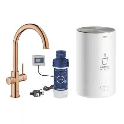 GROHE Red Duo - C-tud - Str. M - Poleret Warm Sunset Grohe Red Anlæg