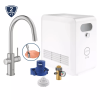 GROHE Blue Professional inkl Hane m. C-tud & udtræk i supersteel. Inkl montering