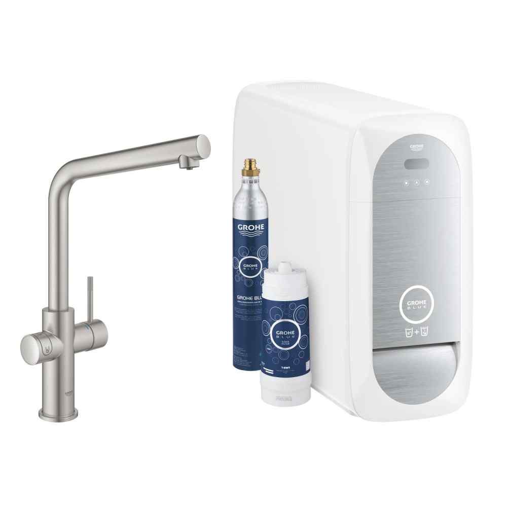 GROHE Blue Home - L-tud - Supersteel Grohe Blue Home
