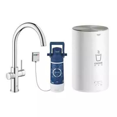 GROHE Red Duo - Krom - C-tud - Str. M Grohe Red Anlæg