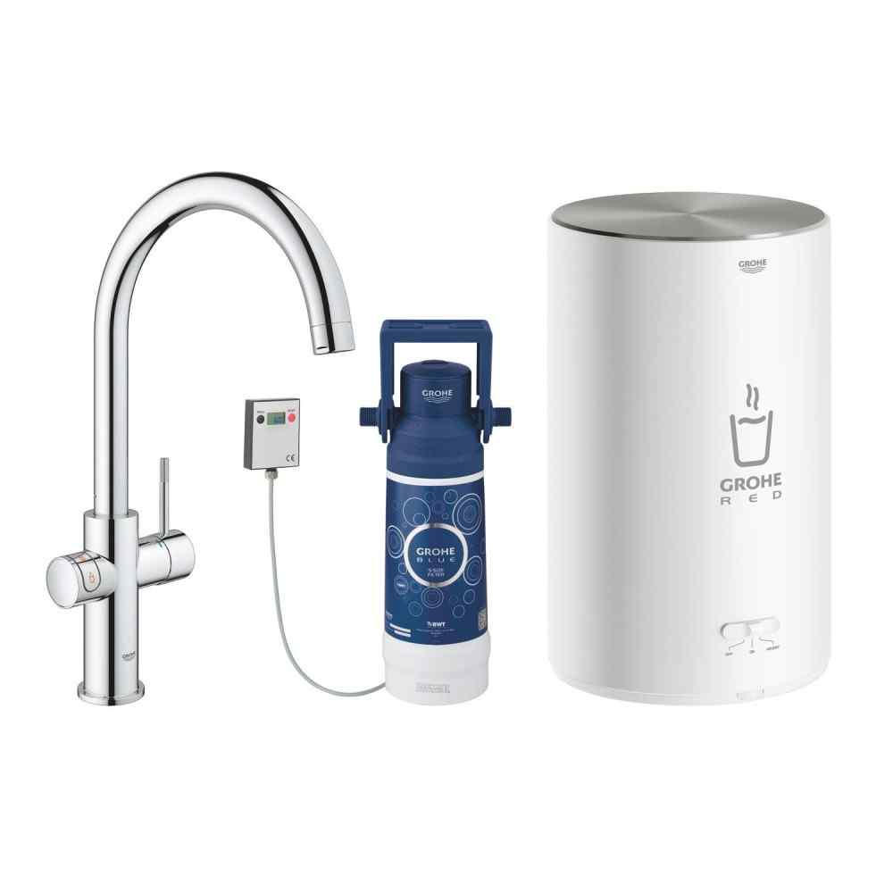 GROHE Red Duo - Krom - C-tud - Str. M Grohe Red Anlæg