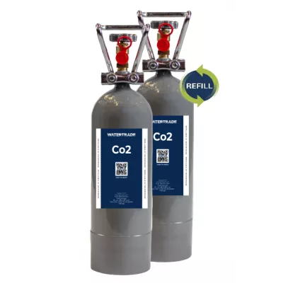 2 kg CO2 ombytning (2 pak) CO2 refill - Ombytning og genopfyldning