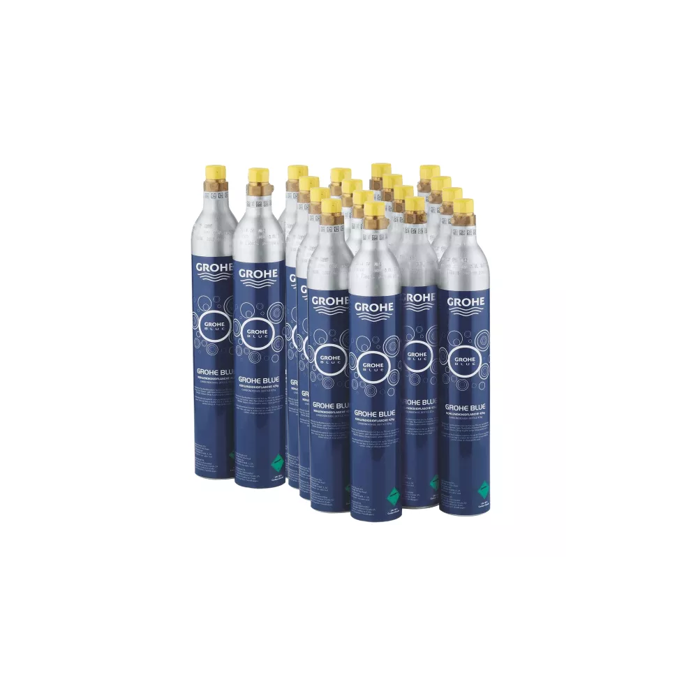 GROHE Blue 425 g CO2 - kæmpe kasse med 18 stk CO2 flasker